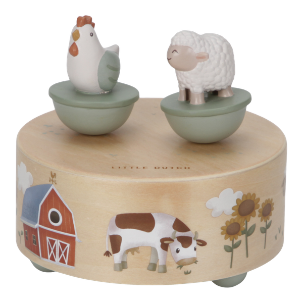 Little Dutch Tańcząca pozytywka Little Farm FSC LD7165