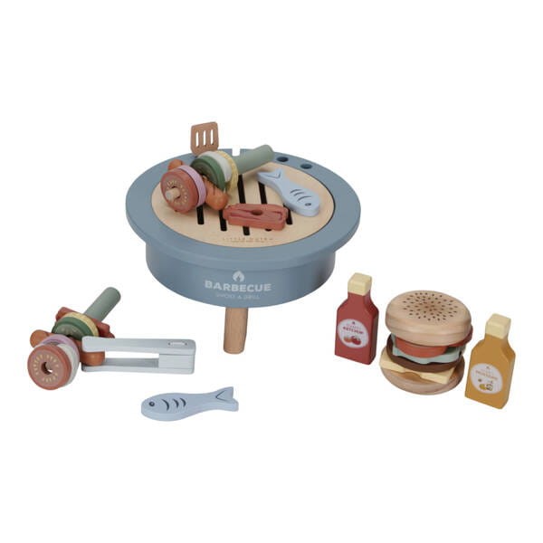 Zestaw Grill drewniany FSC Little Dutch