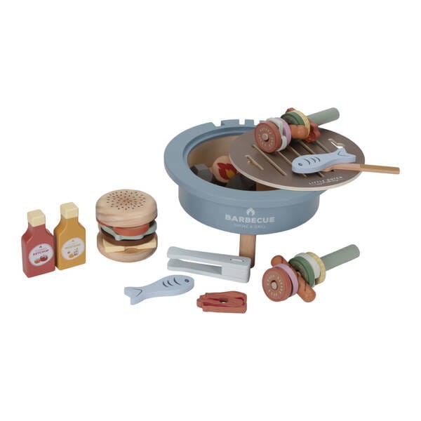 Zestaw Grill drewniany FSC Little Dutch