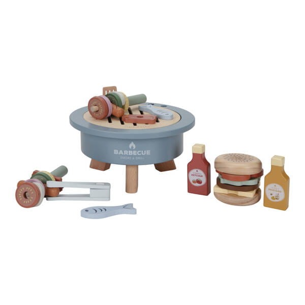 Zestaw Grill drewniany FSC Little Dutch