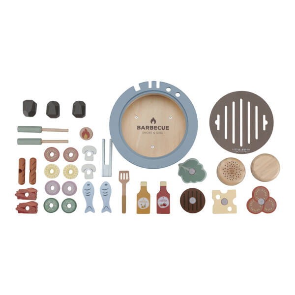 Zestaw Grill drewniany FSC Little Dutch
