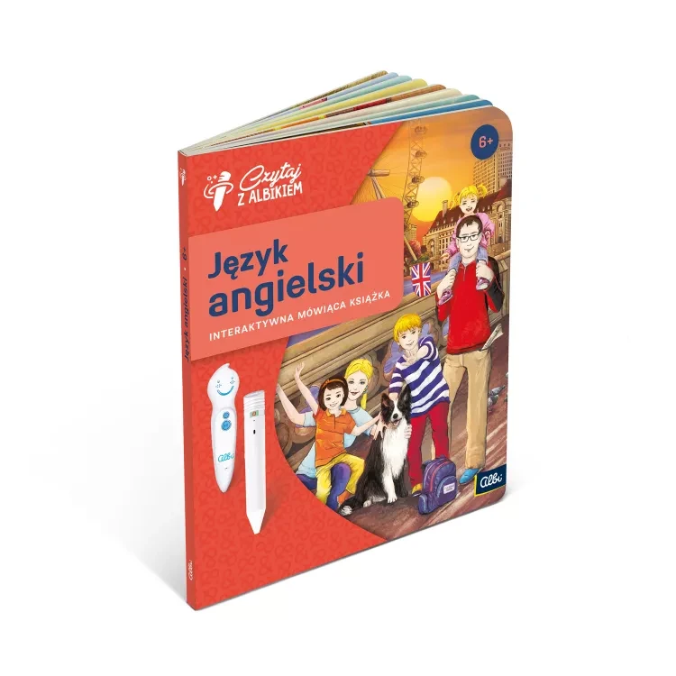Czytaj z Albikiem Język Angielski mówiąca książka Albi