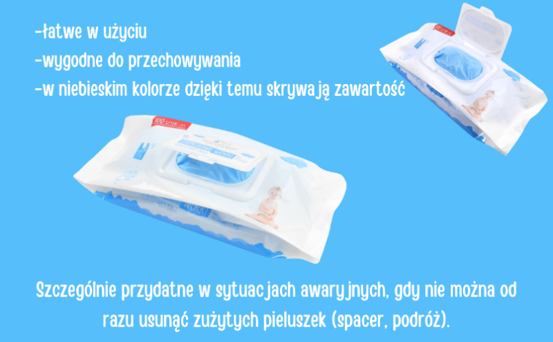 Zapachowe worki na zużyte pieluszki 100 szt. Bocioland