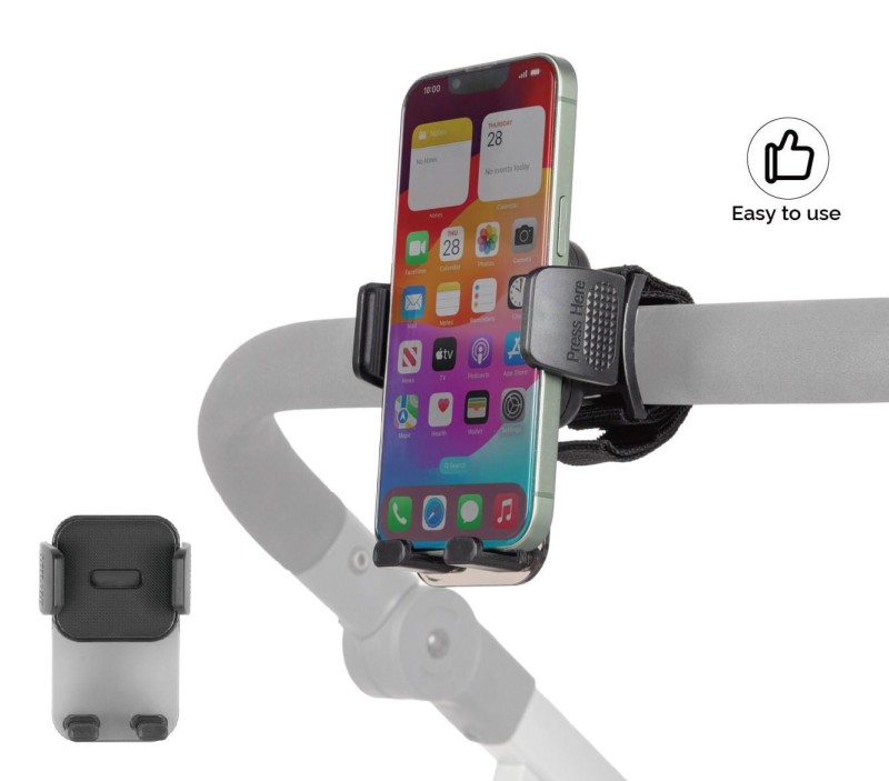 Uchwyt na telefon premium do wózka dziecięcego i roweru Titanium Baby