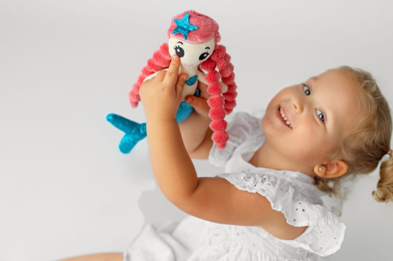 Syrenka Emma lalka szmacianka przytulanka Mom's Care