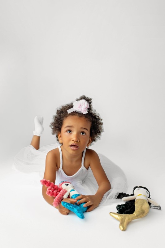 Syrenka Emma lalka szmacianka przytulanka Mom's Care