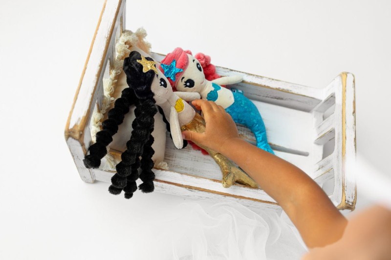 Syrenka Emma lalka szmacianka przytulanka Mom's Care