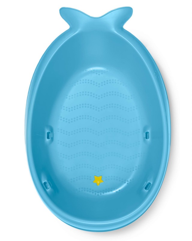Wanienka 3-etapowa Wieloryb Moby Smart Sling™ Blue Skip Hop