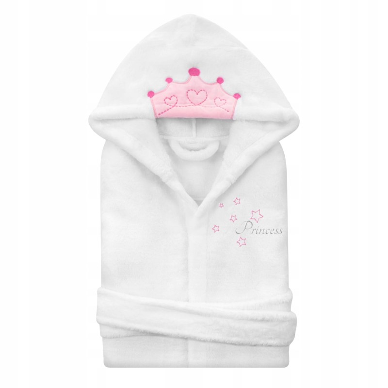 Szlafrok dziecięcy 120 M Księżniczka Spod Igły i Nitki