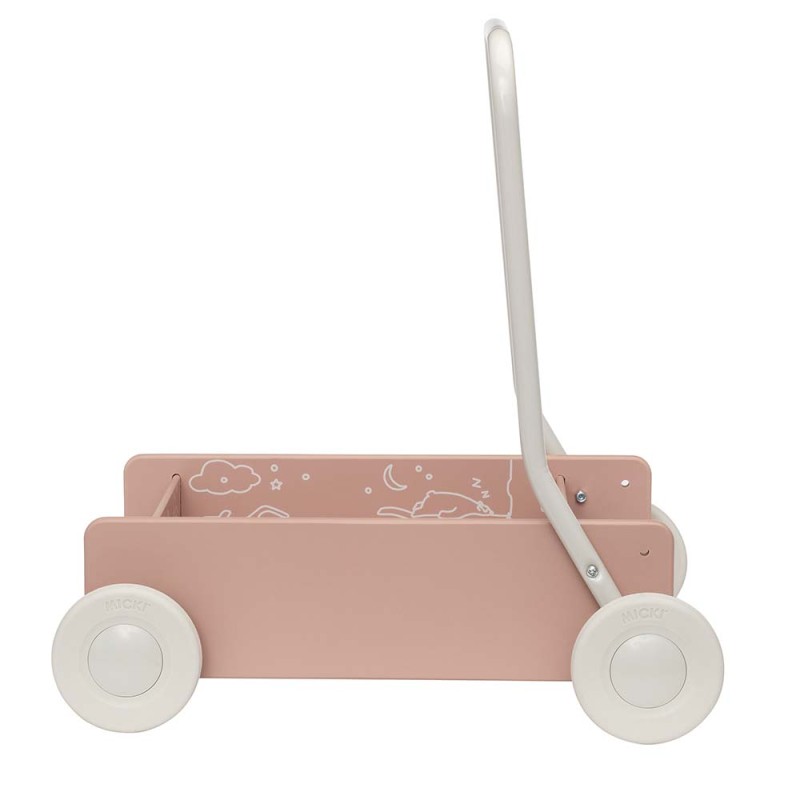 Chodzik Pchacz Różowy Micki