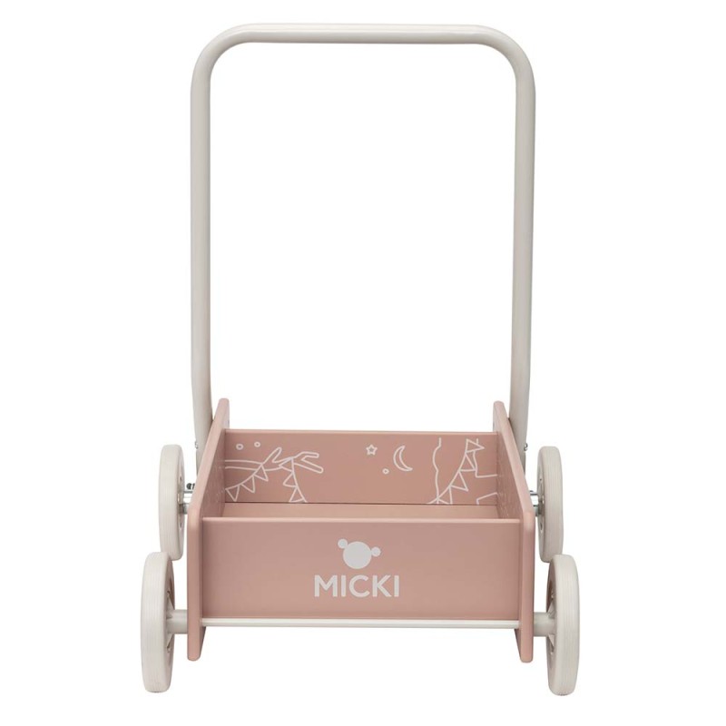 Chodzik Pchacz Różowy Micki