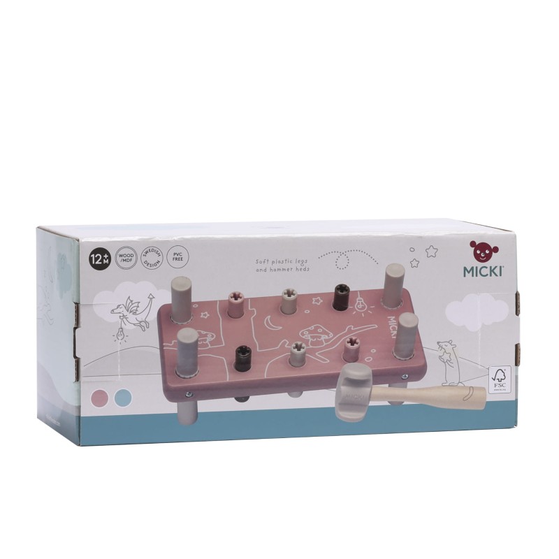 Przebijanka Micki różowa