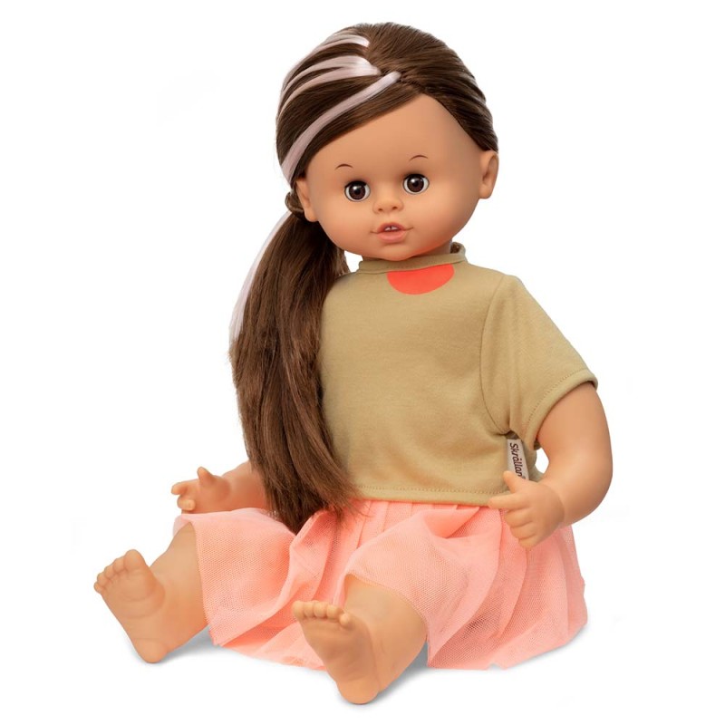 Lalka Skrallan z Ciemnymi Włosami 45 cm