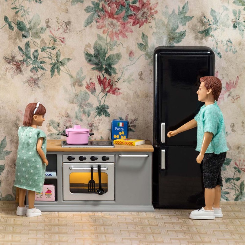 Zestaw Kuchenka + Lodówka Lundby