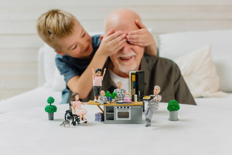 Zestaw Dziadkowie Charlie Lundby
