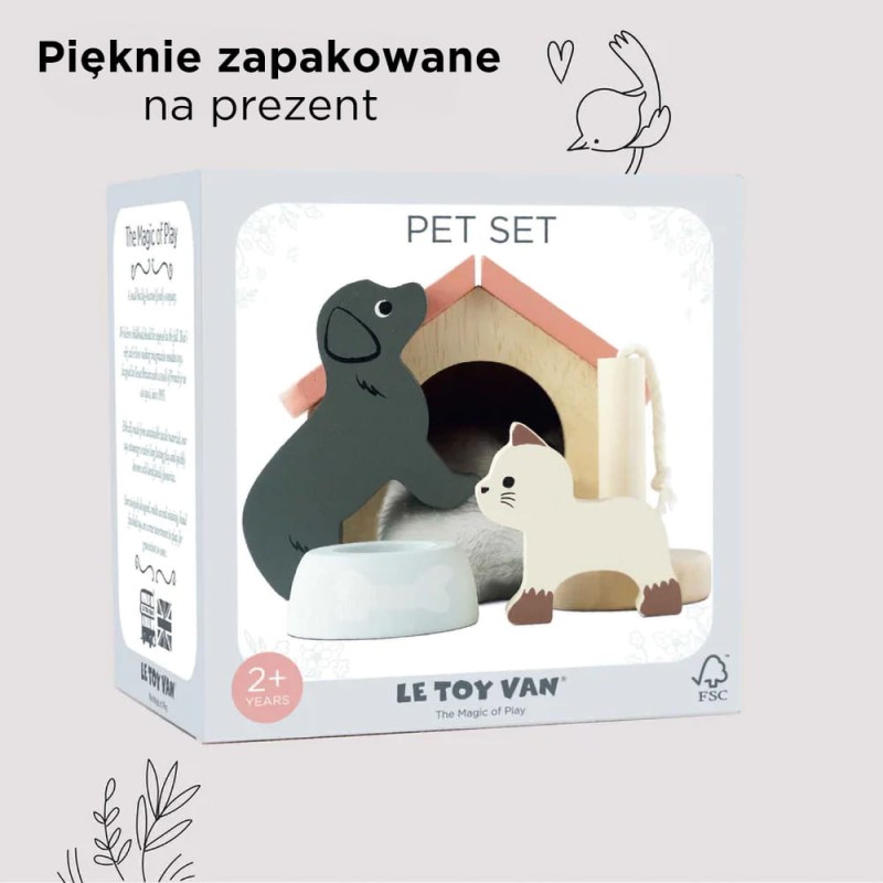 Zestaw zwierzątek do domku dla lalek Le Toy Van