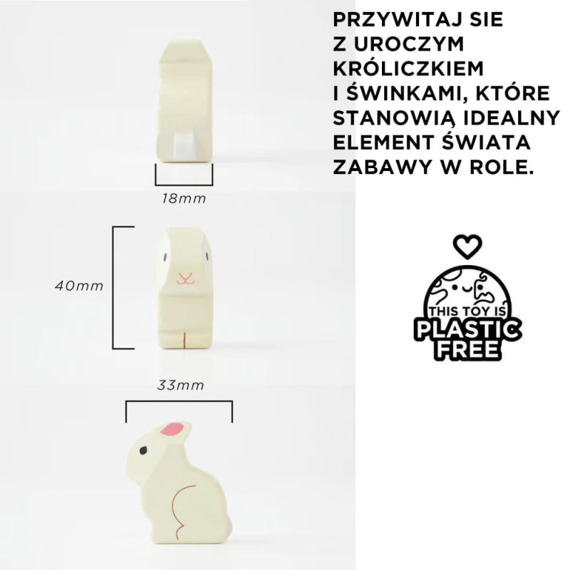 Króliczek i świnka Le Toy Van