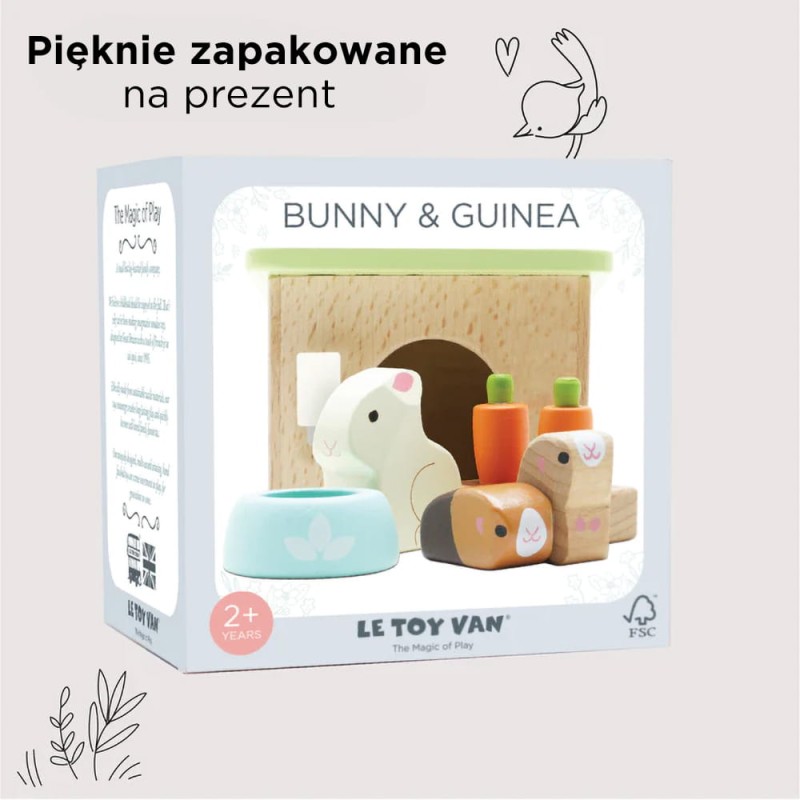Króliczek i świnka Le Toy Van