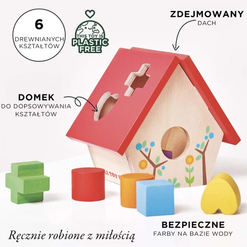 Sorter kształtów My little bird Le Toy Van
