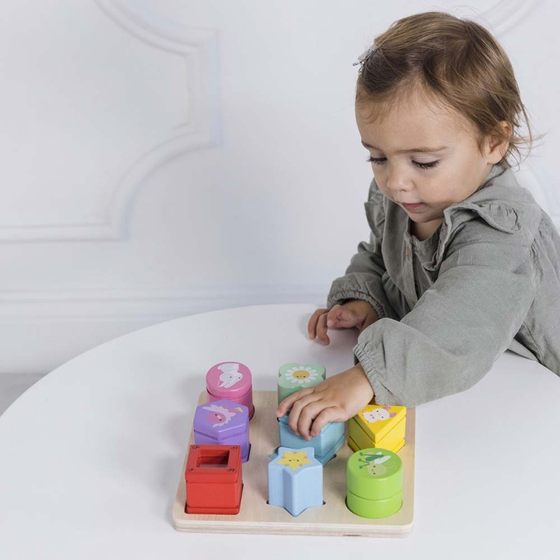 Kształty sensoryczne/ klocki dzwiękowe Le Toy Van