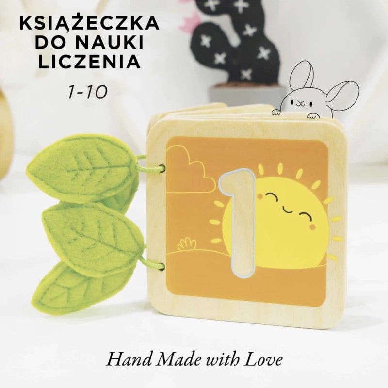 Książeczka z liczbami Le Toy Van