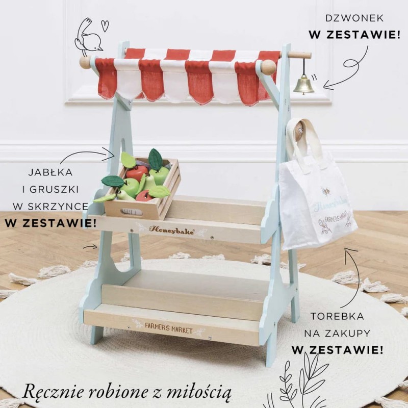 Stragan drewniany Honeybee Le Toy Van