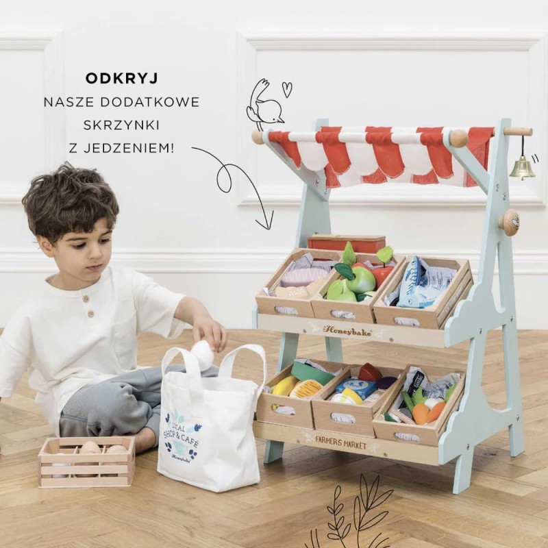 Stragan drewniany Honeybee Le Toy Van