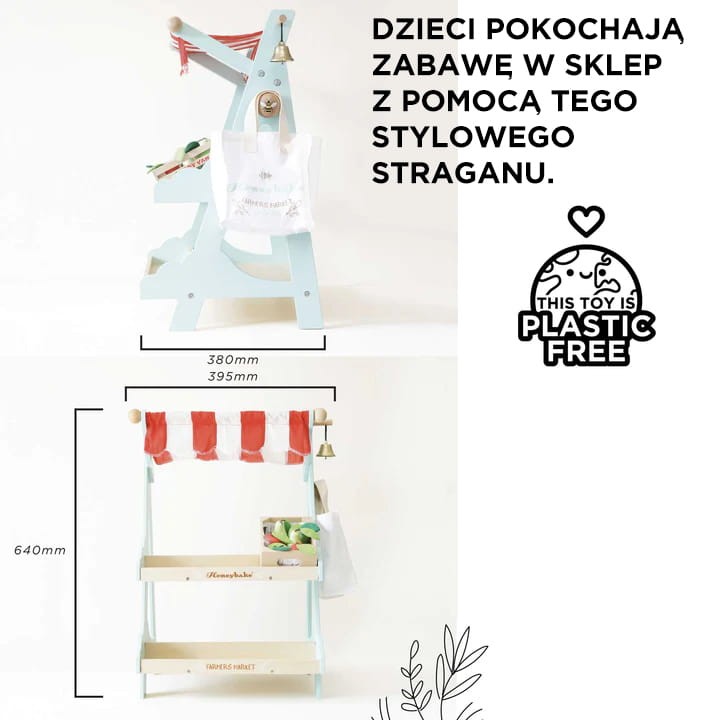 Stragan drewniany Honeybee Le Toy Van