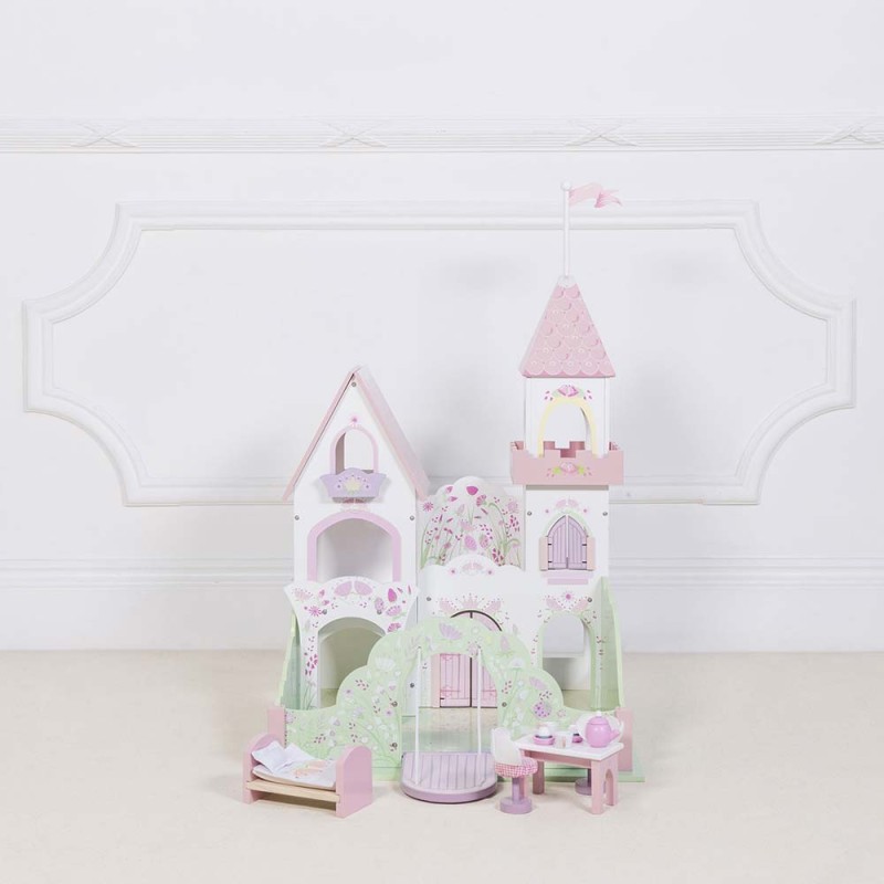 Pałac drewniany zamek zabawka z mebelkami Fairy Belle Le Toy Van