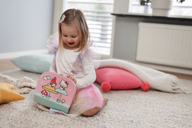 Walizeczka pudełko na zabawki Hello Kitty