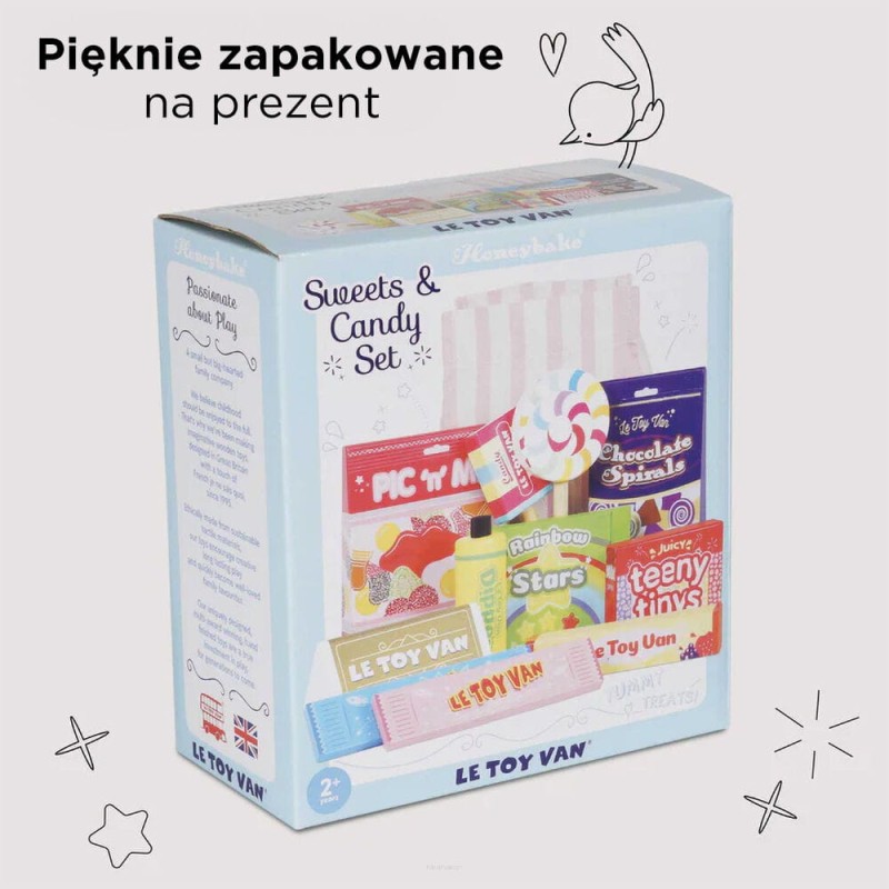 Zestaw słodyczy z drewna Le Toy Van
