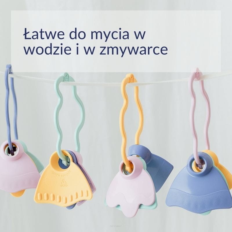 Gryzak dla dziecka Gryzaczek: pomarańczowy Le Jouet Simple