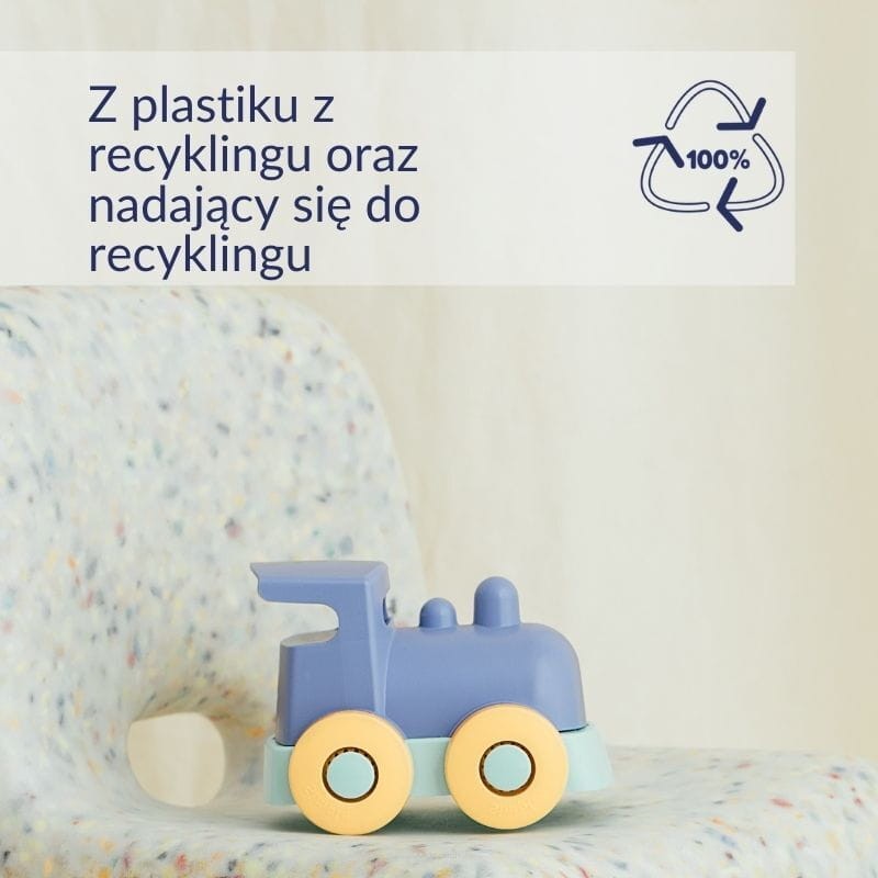 Lokomotywa: Niebieska Le Jouet Simple