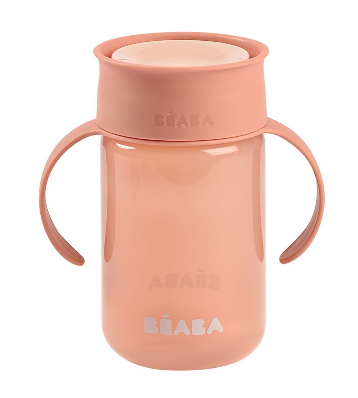 Kubek treningowy 360° pink różowy Beaba