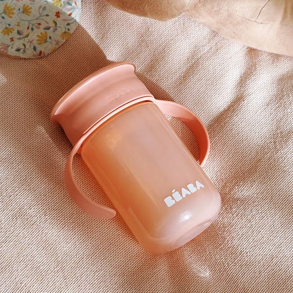 Kubek treningowy 360° pink różowy Beaba