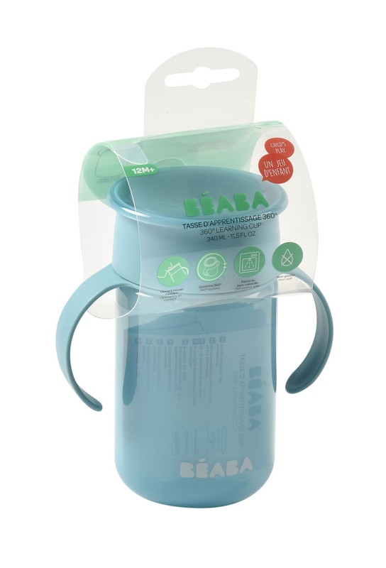 Kubek treningowy 360° blue niebieski Beaba