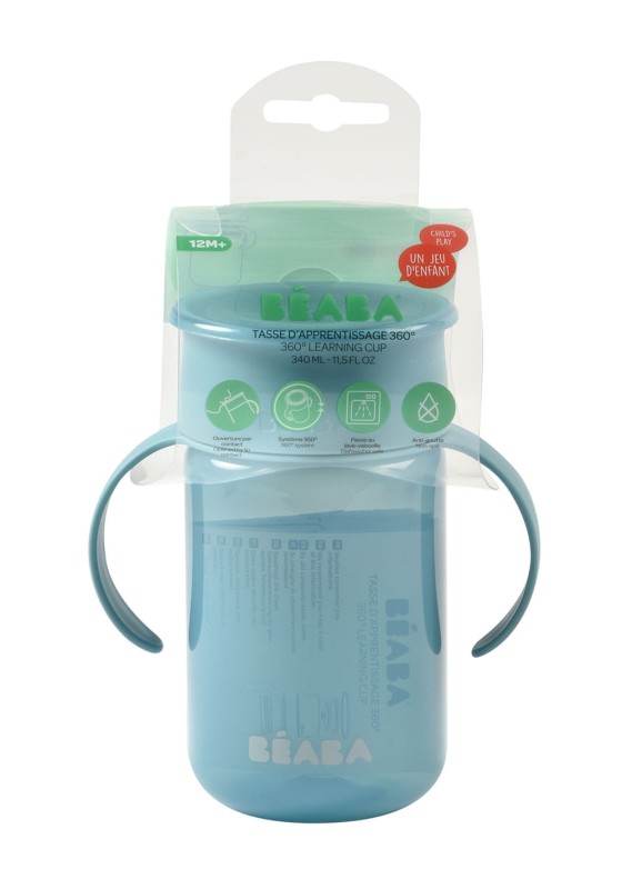 Kubek treningowy 360° blue niebieski Beaba