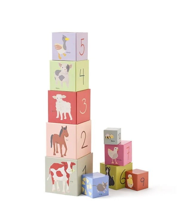 Piramida Wieża 1-10 AIDEN Kid's Concept