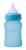 Thermo Butelka 240ml szkło/silikon Turkus Bo Jungle