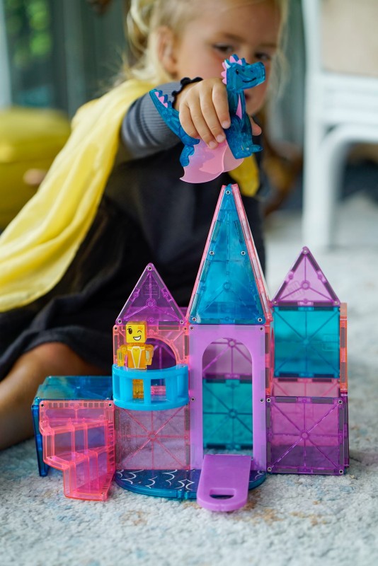 Klocki Magnetyczne Zamek Castle 25 el. MAGNA-TILES