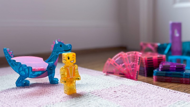 Klocki Magnetyczne Zamek Castle 25 el. MAGNA-TILES