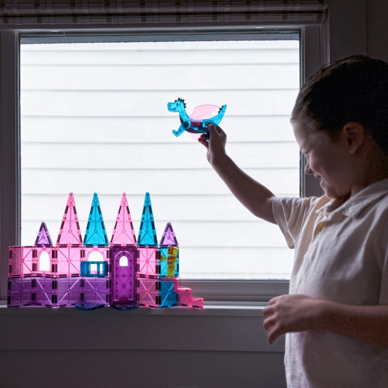 Klocki Magnetyczne Zamek Castle 25 el. MAGNA-TILES