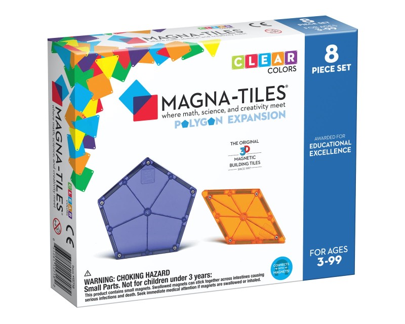 Zestaw do rozbudowy Wieloboki Polygons 8 el. MAGNA-TILES