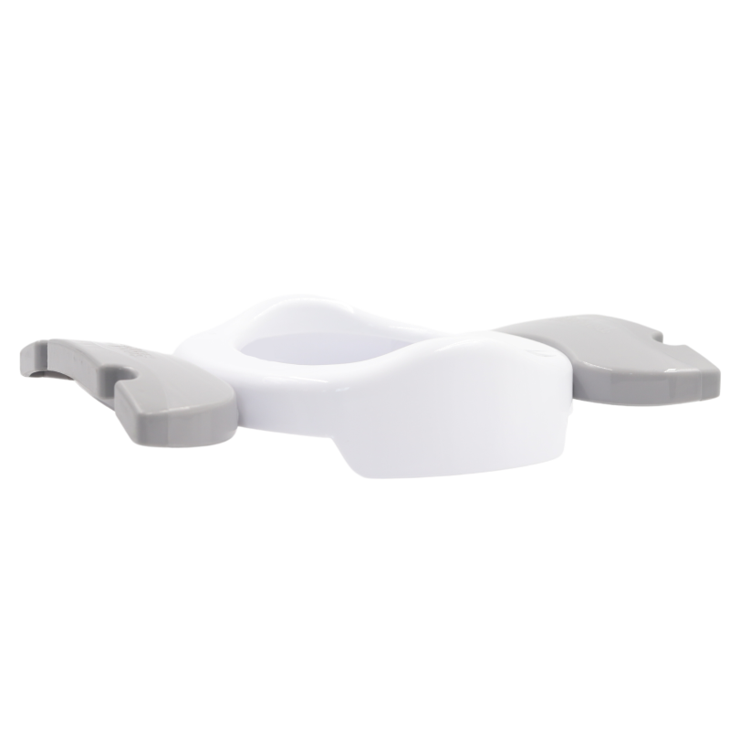 Nocnik dla dziecka i nakładka na toaletę 2w1 biało-szary Potette Plus