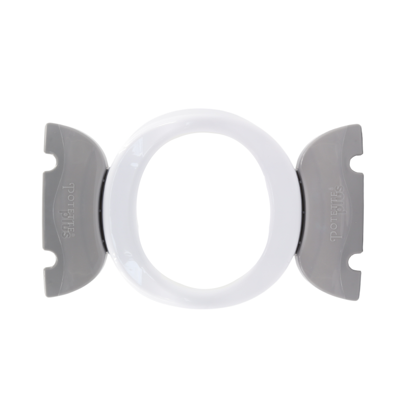 Nocnik dla dziecka i nakładka na toaletę 2w1 biało-szary Potette Plus