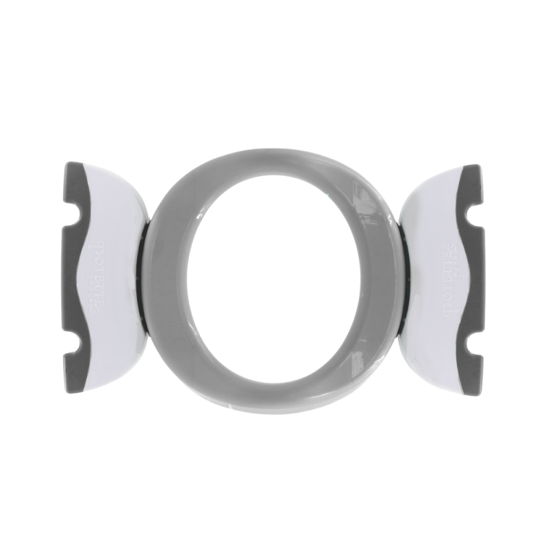 Nocnik dla dziecka i nakładka na toaletę 2w1 szaro-biały Potette Plus