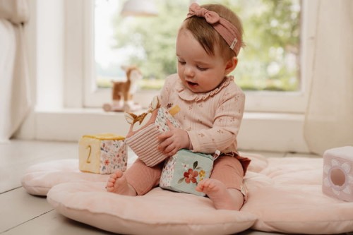 4 Miękkie kostki aktywizujące Fairy Garden Little Dutch
