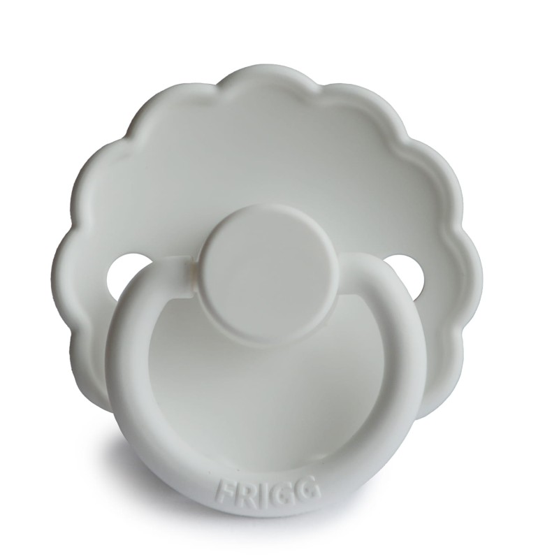 Smoczek uspokajający Daisy Silikon Bright White 0-6m FRIGG