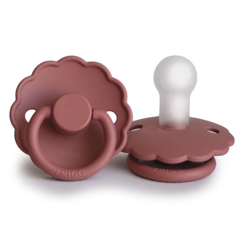 Smoczek uspokajający Daisy Silikon Powder Blush 0-6m FRIGG