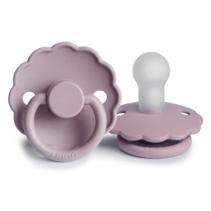 Smoczek uspokajający Daisy Silikon Soft Lilac 0-6m FRIGG